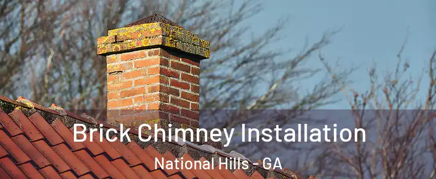 Brick Chimney Installation National Hills - GA