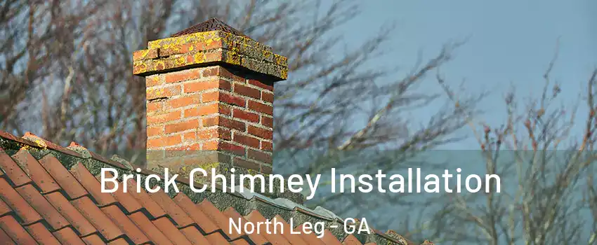 Brick Chimney Installation North Leg - GA