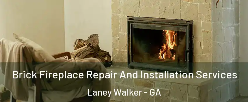 Brick Fireplace Repair And Installation Services Laney Walker - GA