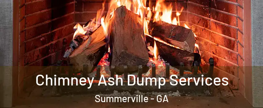 Chimney Ash Dump Services Summerville - GA