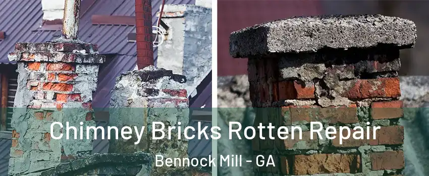 Chimney Bricks Rotten Repair Bennock Mill - GA