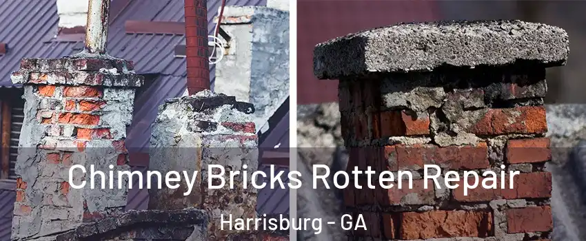 Chimney Bricks Rotten Repair Harrisburg - GA