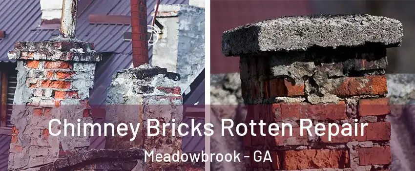 Chimney Bricks Rotten Repair Meadowbrook - GA