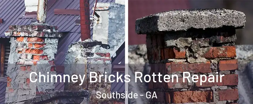 Chimney Bricks Rotten Repair Southside - GA