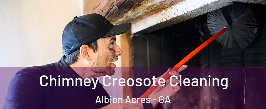 Chimney Creosote Cleaning Albion Acres - GA