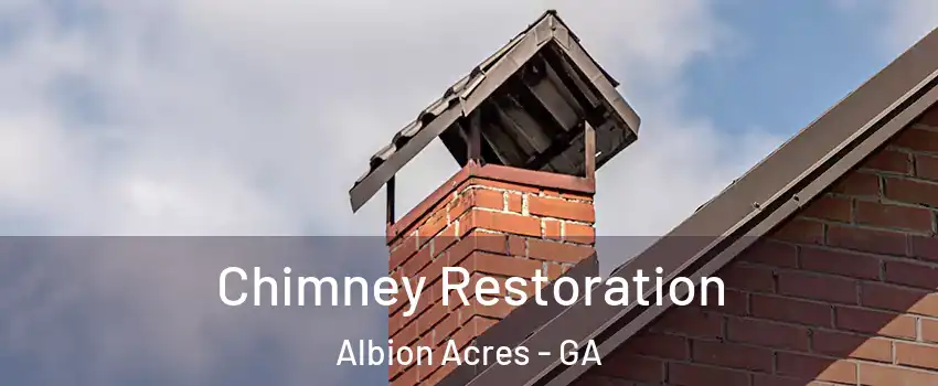 Chimney Restoration Albion Acres - GA