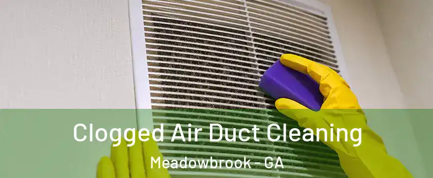 Clogged Air Duct Cleaning Meadowbrook - GA