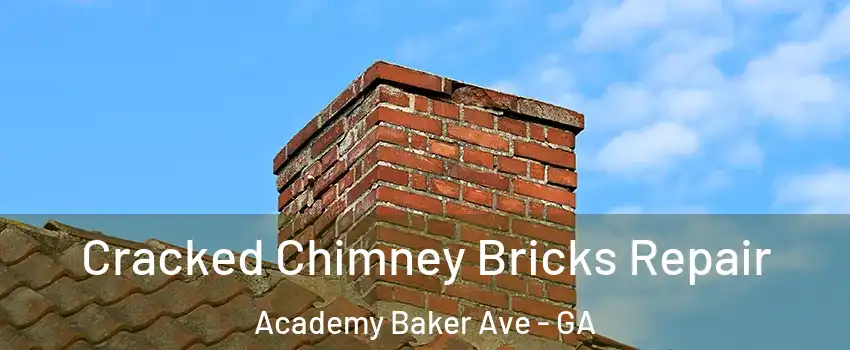 Cracked Chimney Bricks Repair Academy Baker Ave - GA