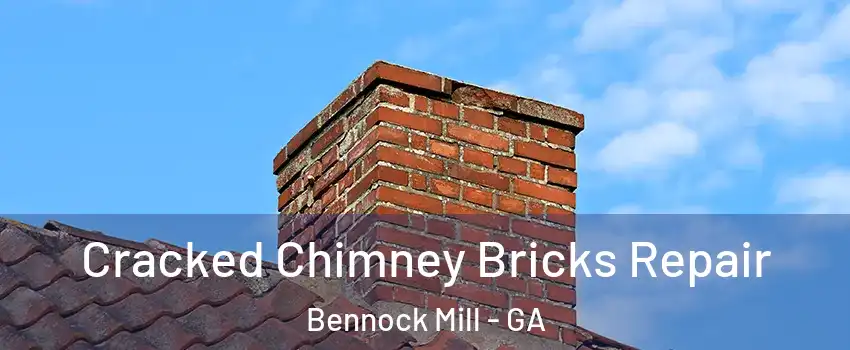 Cracked Chimney Bricks Repair Bennock Mill - GA