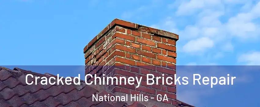 Cracked Chimney Bricks Repair National Hills - GA
