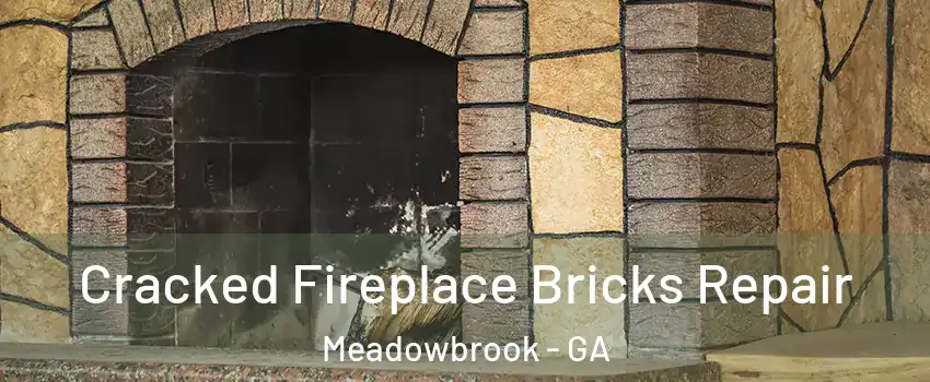 Cracked Fireplace Bricks Repair Meadowbrook - GA