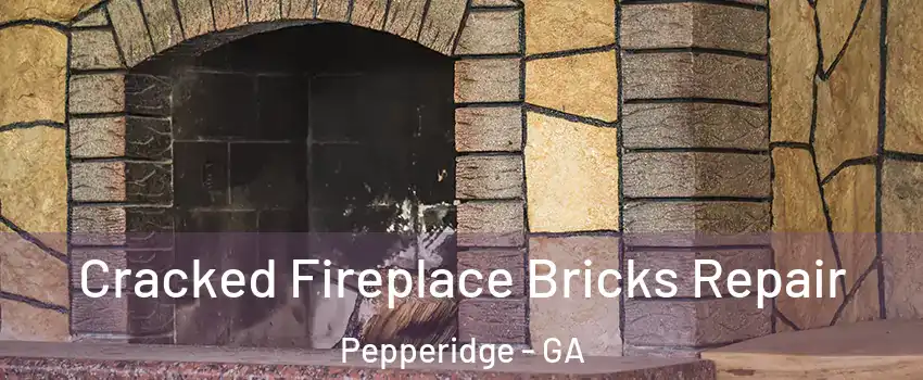 Cracked Fireplace Bricks Repair Pepperidge - GA