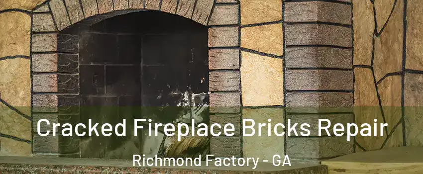 Cracked Fireplace Bricks Repair Richmond Factory - GA