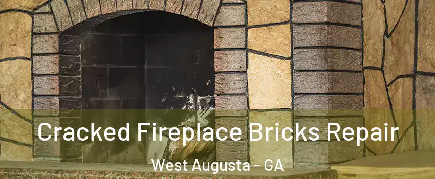 Cracked Fireplace Bricks Repair West Augusta - GA