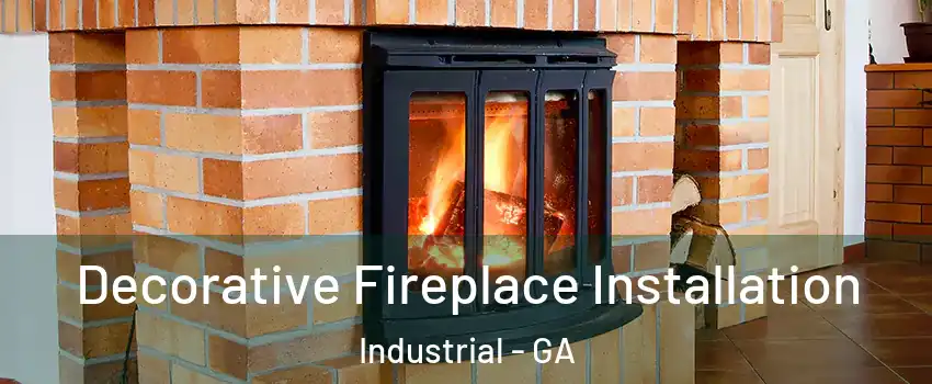 Decorative Fireplace Installation Industrial - GA