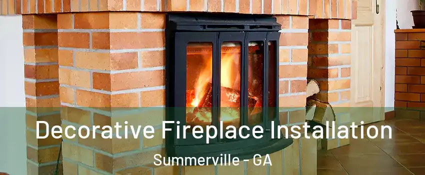 Decorative Fireplace Installation Summerville - GA