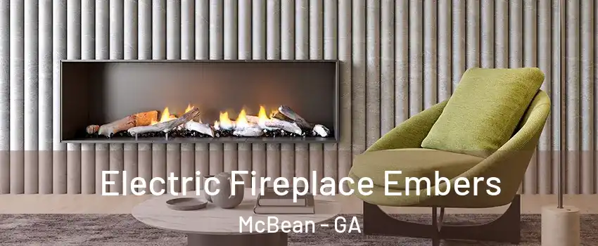 Electric Fireplace Embers McBean - GA