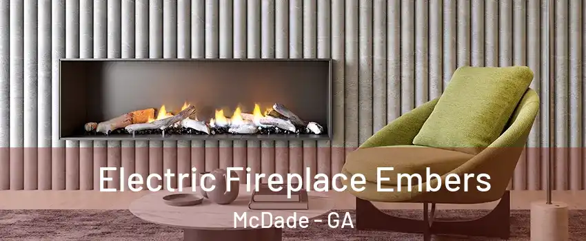 Electric Fireplace Embers McDade - GA
