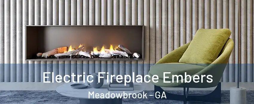 Electric Fireplace Embers Meadowbrook - GA
