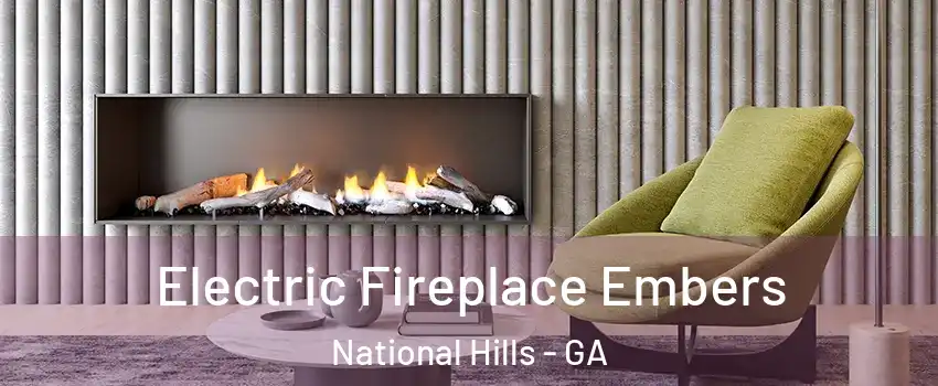 Electric Fireplace Embers National Hills - GA