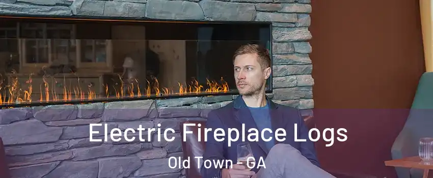 Electric Fireplace Logs Old Town - GA