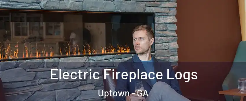 Electric Fireplace Logs Uptown - GA