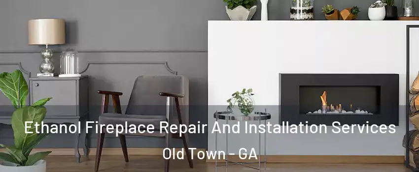 Ethanol Fireplace Repair And Installation Services Old Town - GA