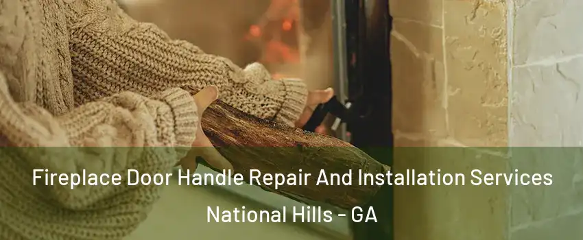 Fireplace Door Handle Repair And Installation Services National Hills - GA