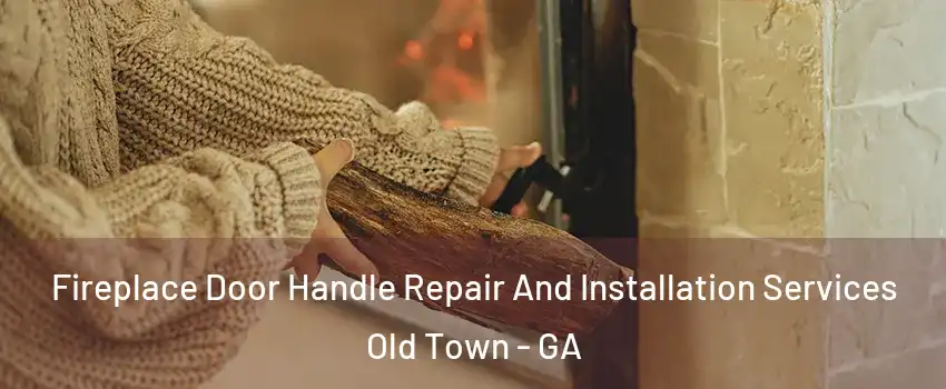 Fireplace Door Handle Repair And Installation Services Old Town - GA