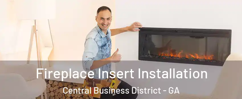 Fireplace Insert Installation Central Business District - GA