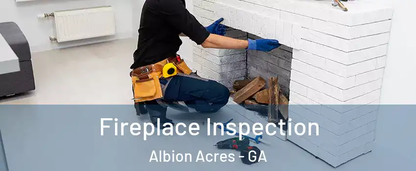 Fireplace Inspection Albion Acres - GA