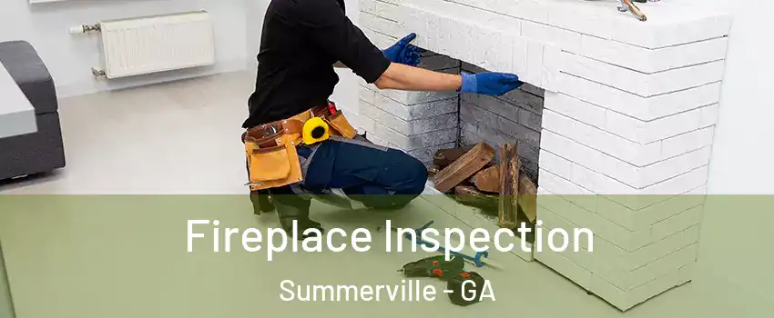 Fireplace Inspection Summerville - GA