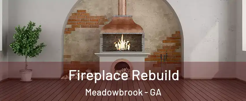 Fireplace Rebuild Meadowbrook - GA