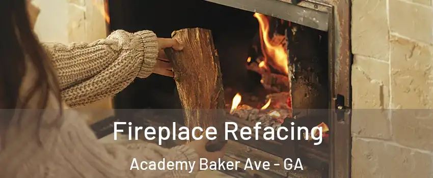 Fireplace Refacing Academy Baker Ave - GA