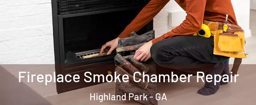 Fireplace Smoke Chamber Repair Highland Park - GA