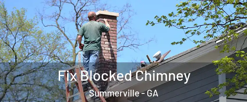 Fix Blocked Chimney Summerville - GA