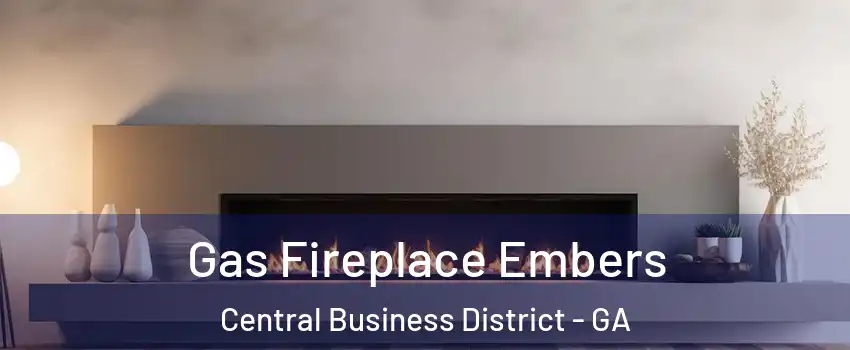 Gas Fireplace Embers Central Business District - GA