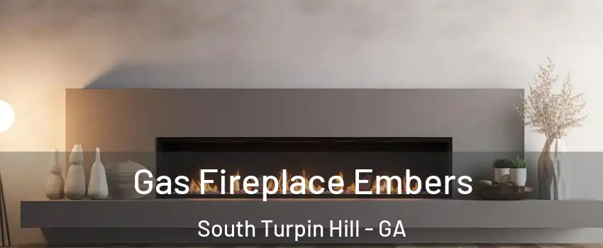 Gas Fireplace Embers South Turpin Hill - GA