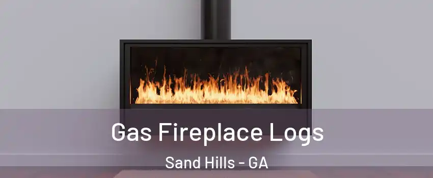 Gas Fireplace Logs Sand Hills - GA