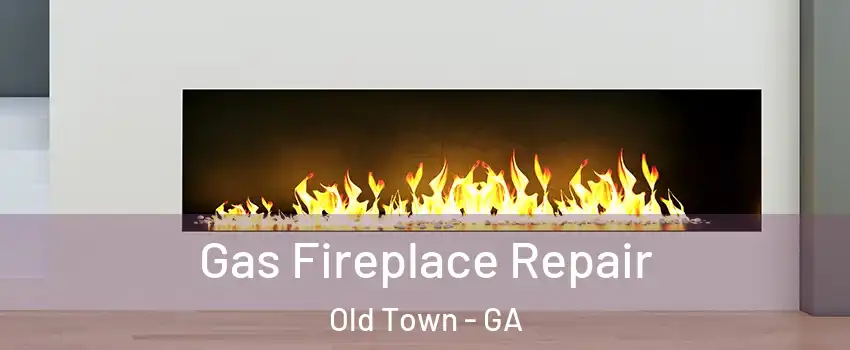 Gas Fireplace Repair Old Town - GA