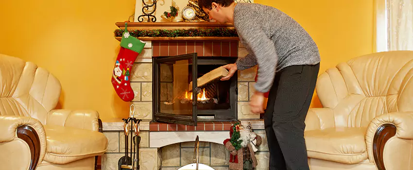 Gas to Wood-Burning Fireplace Conversion Services in West End, Georgia