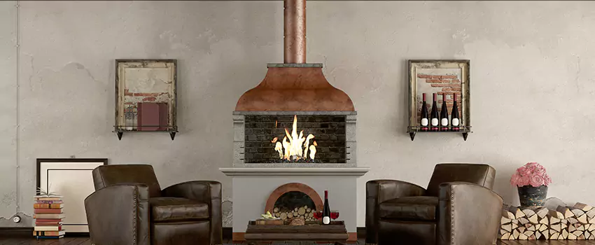 Thelin Hearth Products Providence Pellet Insert Fireplace Installation in West End, GA
