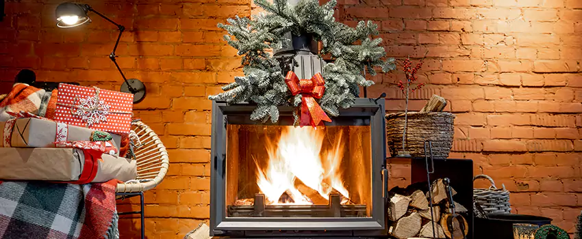 Travis Industries Linear Gas Fireplace Installation in West End, Georgia