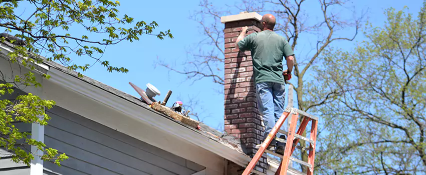 Vinyl and PVC Chimney Flashing Installation in West End, GA