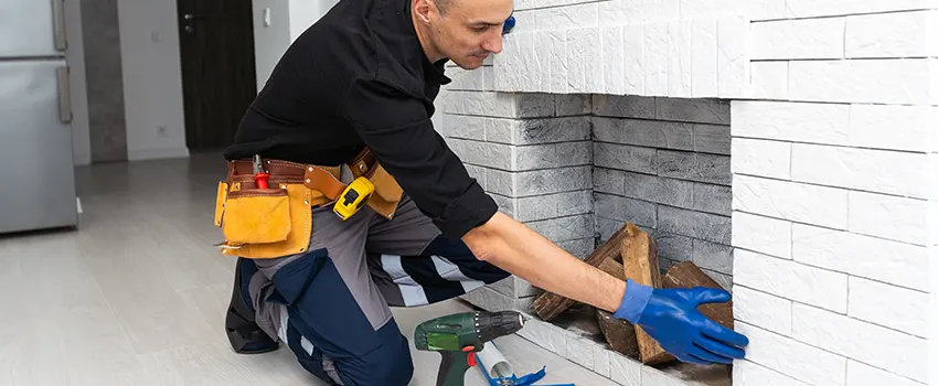 Fireplace Damaged Damper Frame Repair Services in West End, Georgia