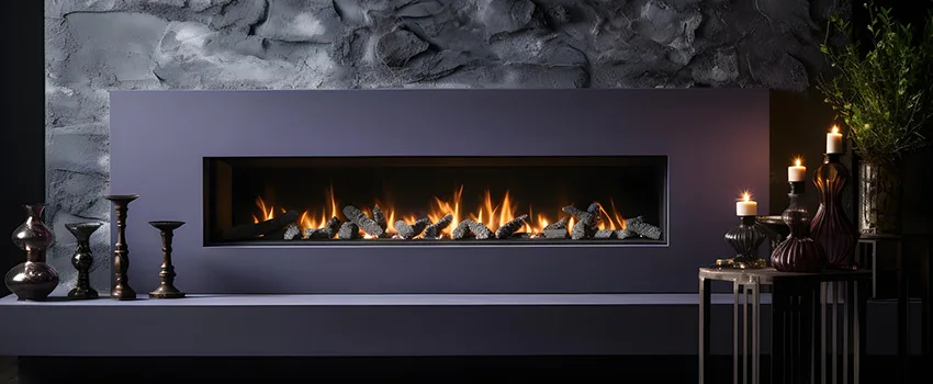 Ember Bed for Ventless Gas Fireplace in West End, GA