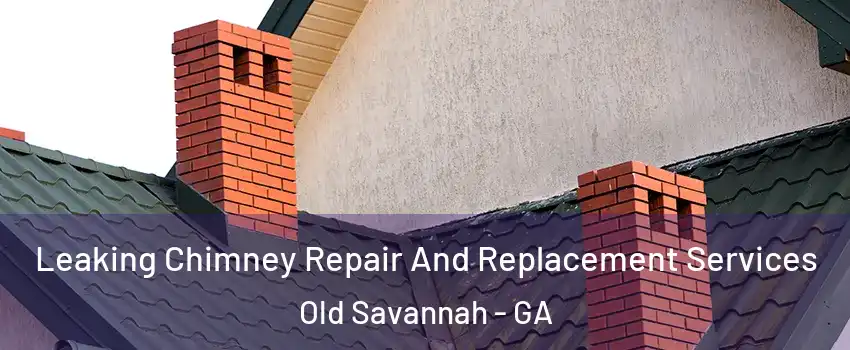 Leaking Chimney Repair And Replacement Services Old Savannah - GA