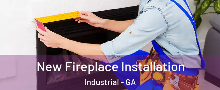 New Fireplace Installation Industrial - GA