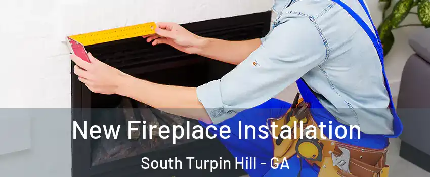 New Fireplace Installation South Turpin Hill - GA