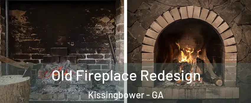 Old Fireplace Redesign Kissingbower - GA